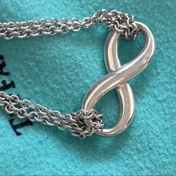 Tiffany & Co. Infinity Double Chain Necklace - Picture 5 of 5